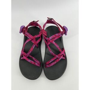 Chaco Z/Cloud Kids Sandals Purple Pink Sport Water Hiking Strappy Shoes Size 5